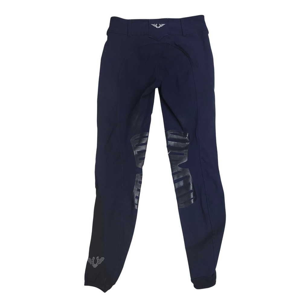 Element Knee Patch Breeches Navy Blue Equestrian Riding Pants Womens Size 24